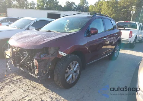 2012 Nissan Murano Sl from USA, damaged, VIN JN8AZ1MU9CW100164